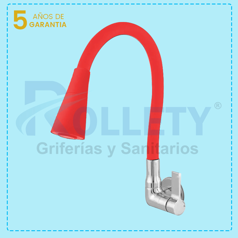 LLAVE COCINA FLEXIBLE RED - MODELO CAMPANA
